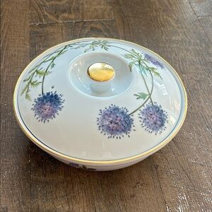 Spode Stafford Flowers 1qt Round Oven To Table Covered Casserole Gilia England